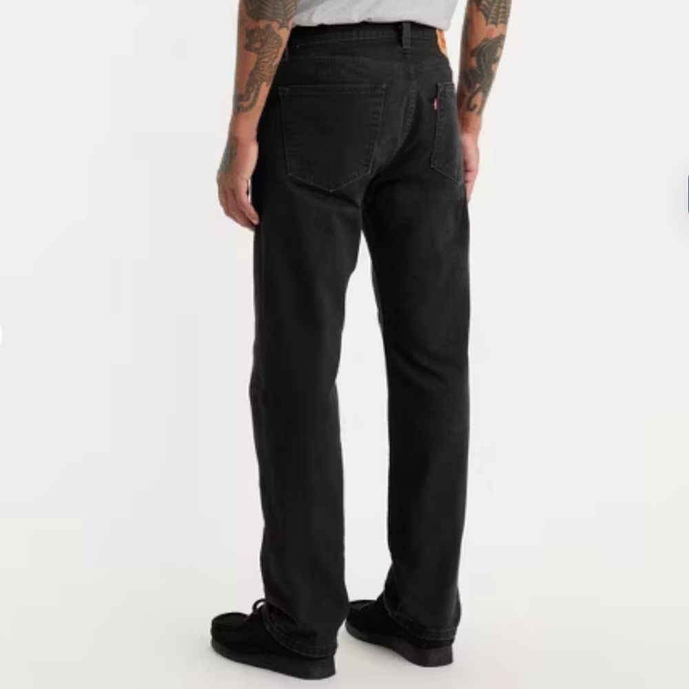 Men's Levi’s 505 Black Denim Jeans